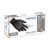 Reflexx N85 Full Grip púdermentes nitril kesztyű, fekete, 50db/cs-L