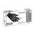 Reflexx N85 Full Grip púdermentes nitril kesztyű, fekete, 50db/cs-XL